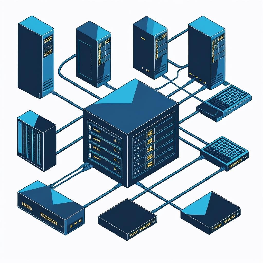 IT Hardware Illustration